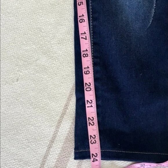 Ling Collection Women's Dark Wash Stretchy Jeans Size 5/6‎ Casual Juniors - Picture 8 of 8